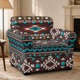 thumbnail image 1 of FKELYI Stretch Couch Cover for Living Room Armchair Slipcover with Individual Cushion Cover Aztec Geometric Print Non-Slip Washable Furniture Protector Sofa Decor, 1 of 7
