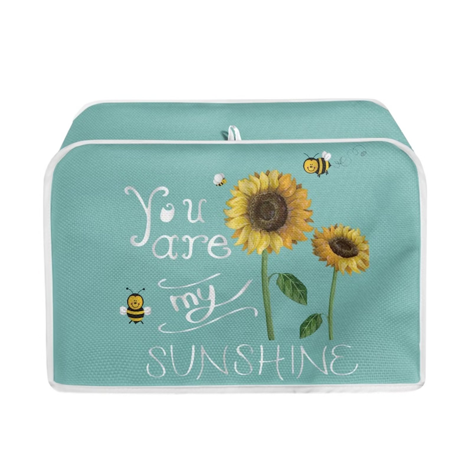 FKELYI Sunflower Bees Toaster Cover Foldable Toaster Covers 4 Slice ...