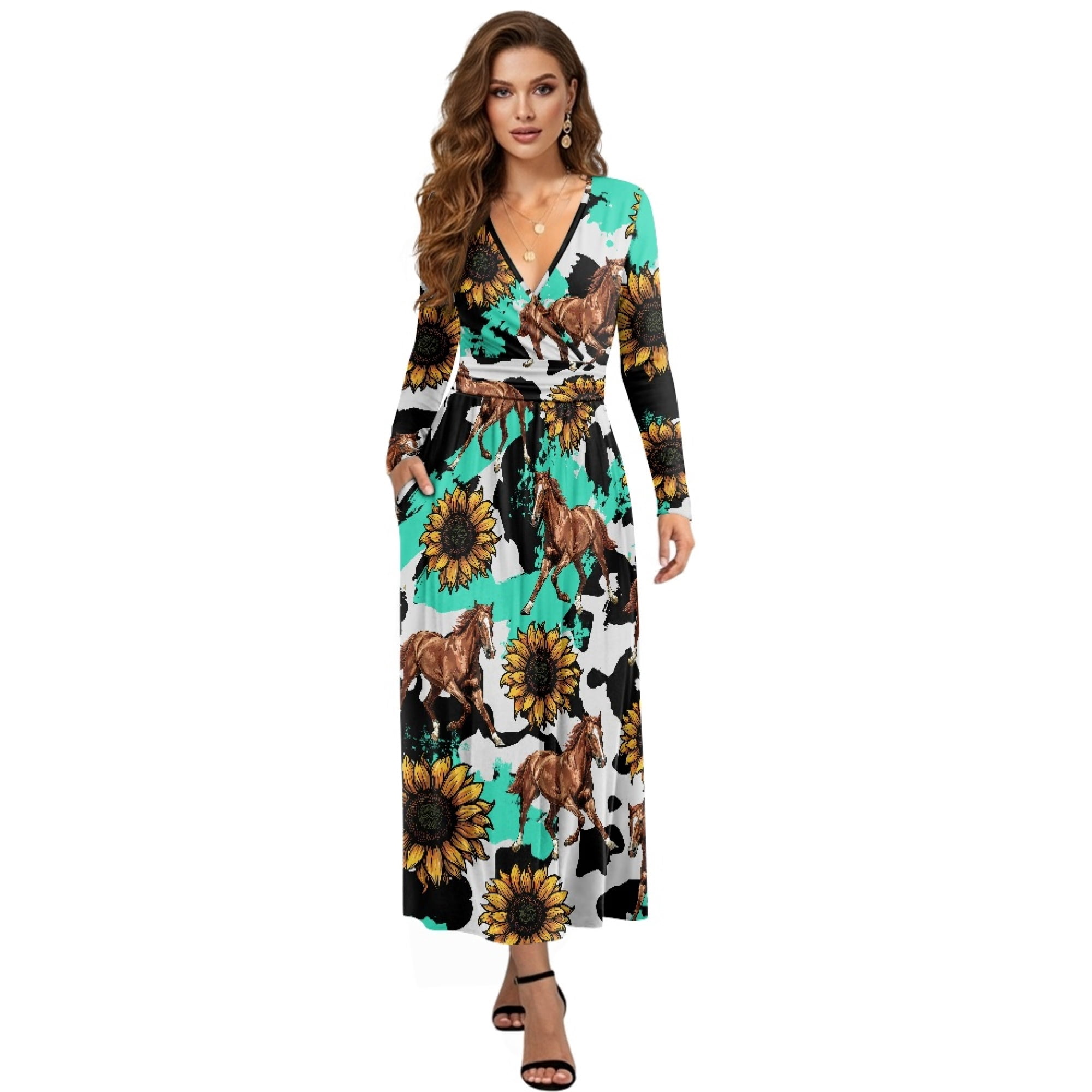 maxi dresses for women amazon James Button Through Maxi Dress - Flower Market