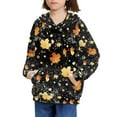 thumbnail image 1 of FKELYI Thanksgiving Fall Kids Hoodies Size 6-7 Years Breathable Maple Leaf Pullover Hoodie Sweatshirt Durable Autumn Hooded Sweatshirt Thankful, 1 of 6