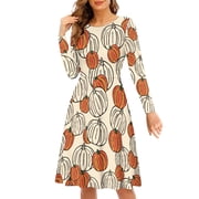 Womens Pumpkin Dress Womens Pumpkin Dress