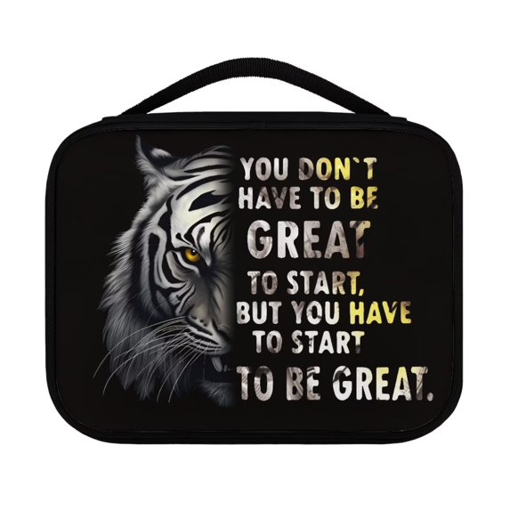 FKELYI Tiger Print Bible Cover Dirt-Resistant Bible Holder Carrying Organizer Bags Portable Bible Carrying Book Case with Handle