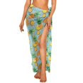 thumbnail image 1 of FKELYI Tropical Pineapple Slice Print Women's Sarong Cover Up Bikini Skirt Beach Wraps Cover-Ups Breathable Pareo Swimwear Coverup Beachwear Dress for Lady Spring Summer, 1 of 6