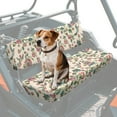 thumbnail image 1 of FKELYI UTV Seat Covers Full Protection Anti-Dust Bench Seat Cover with Elastic Band Vintage Flower Hummingbird Print Backrest Cover Waterproof Decor UTV Accessories, 1 of 7