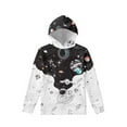 thumbnail image 1 of FKELYI Universe Planets Hoodies for Kids Boys Graphic Size 14-16 Years Elastic School Long Sleeve Sweatshirts Durable Playing Hooded Pullover for Youth, 1 of 5