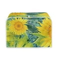 thumbnail image 1 of FKELYI Vintage Sunflower Toaster Covers Durable Toaster Cover 2 Slice Wide Slot Foldable Kitchen Small Appliance Covers, 1 of 6
