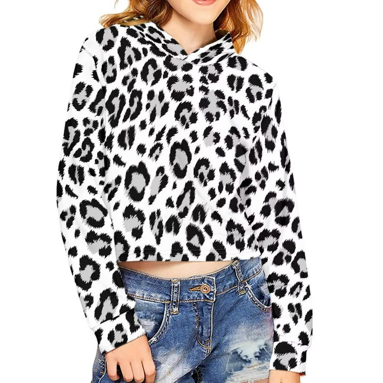 Cropped store hoodie teenager
