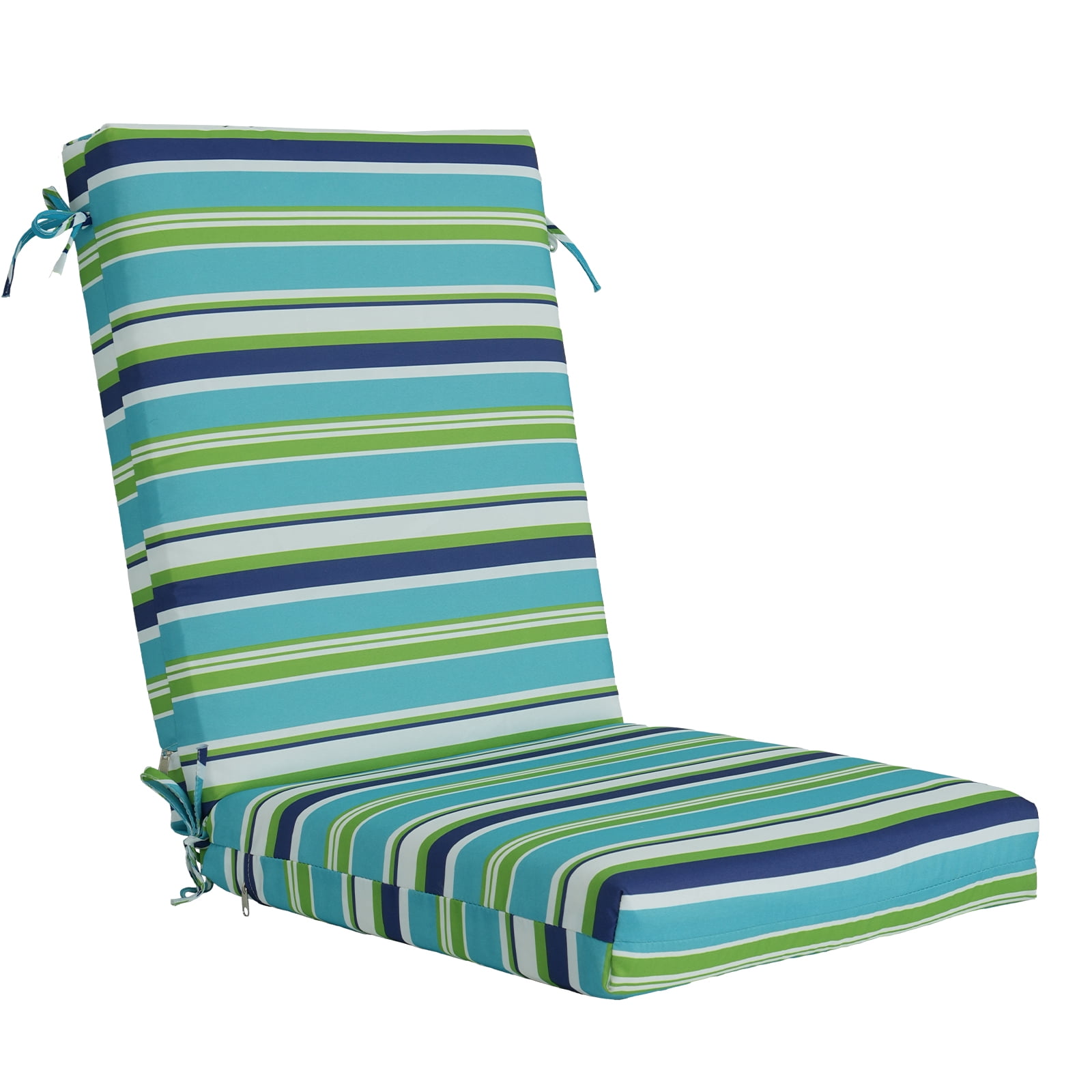 FKS LIFE Outdoor Seat Cushion Set, 20" x 22" x 4" Patio Furniture Chair Cushions Replacement for Sofa Couch 1 Set