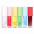 thumbnail image 1 of FKSESG 6 Color Fruit Flavor Temperature Changing Lip Glaze Lip Gloss 6 Packs Moisturizing Lipstick Lipstick 12ml, 1 of 9