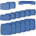 thumbnail image 1 of FKSLIFE 23.6"×23.6"×3.35" Outdoor Patio Cushion Covers with Zipper 14 Pack Waterproof Slipcovers, 1 of 7