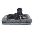 thumbnail image 1 of FKSLIFE Luxury Dog Bed Orthopedic Dog Beds Removable Machine Washable Cover and Waterproof Liner Pad Pet Bed, 1 of 9
