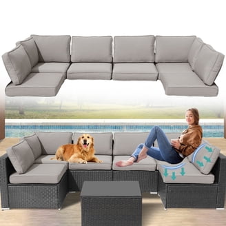 Blazing Needles UV Resistant 57x19 in. Outdoor 3-Seater Bench