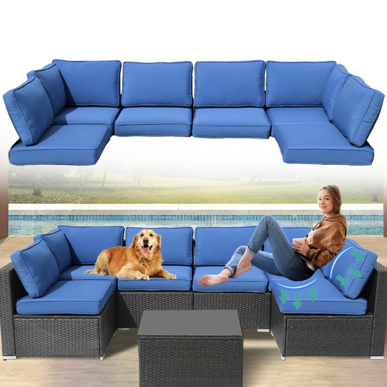 Wicker Furniture Replacement Outdoor Sofa Cushion Covers Sofa