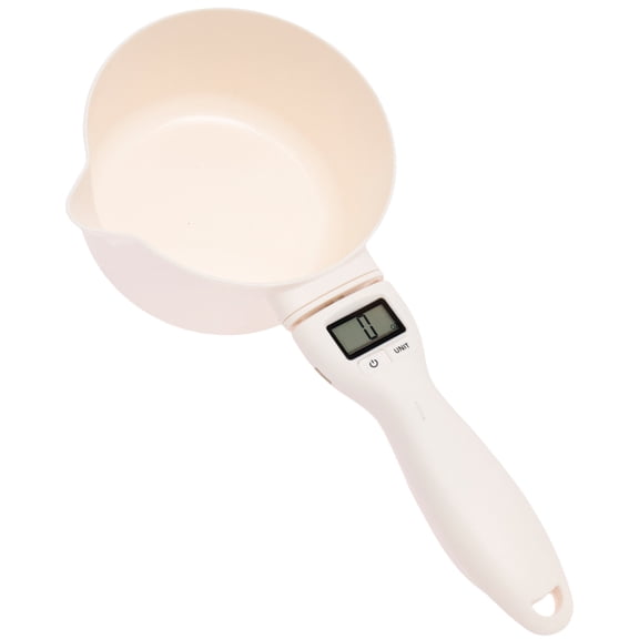 FKSZLL Electronic Measuring Spoon With Conversion Smart Electronic Measuring Cup Weigh As You Scoop Charging or Battery Powered Style 28 OZ High Precision With LCD Screen