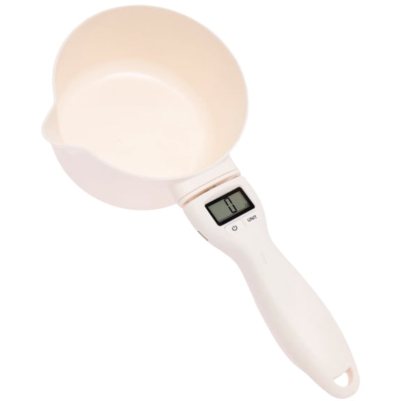 FKSZLL Electronic Measuring Spoon With Conversion Smart Electronic Measuring Cup Weigh As You Scoop Charging or Battery Powered Style 28 OZ High Precision With LCD Screen