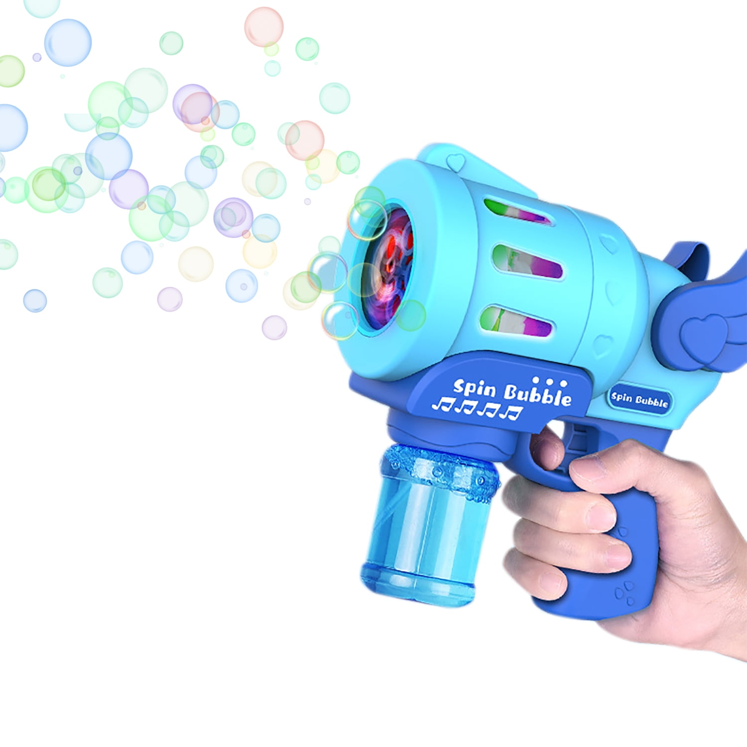 Automatic Bubble Machine For Children Windmill Bubble Gun Toys For Kids  Bubble Maker Blower With Led Light Outdoors Bubble Toys - Bubbles -  AliExpress