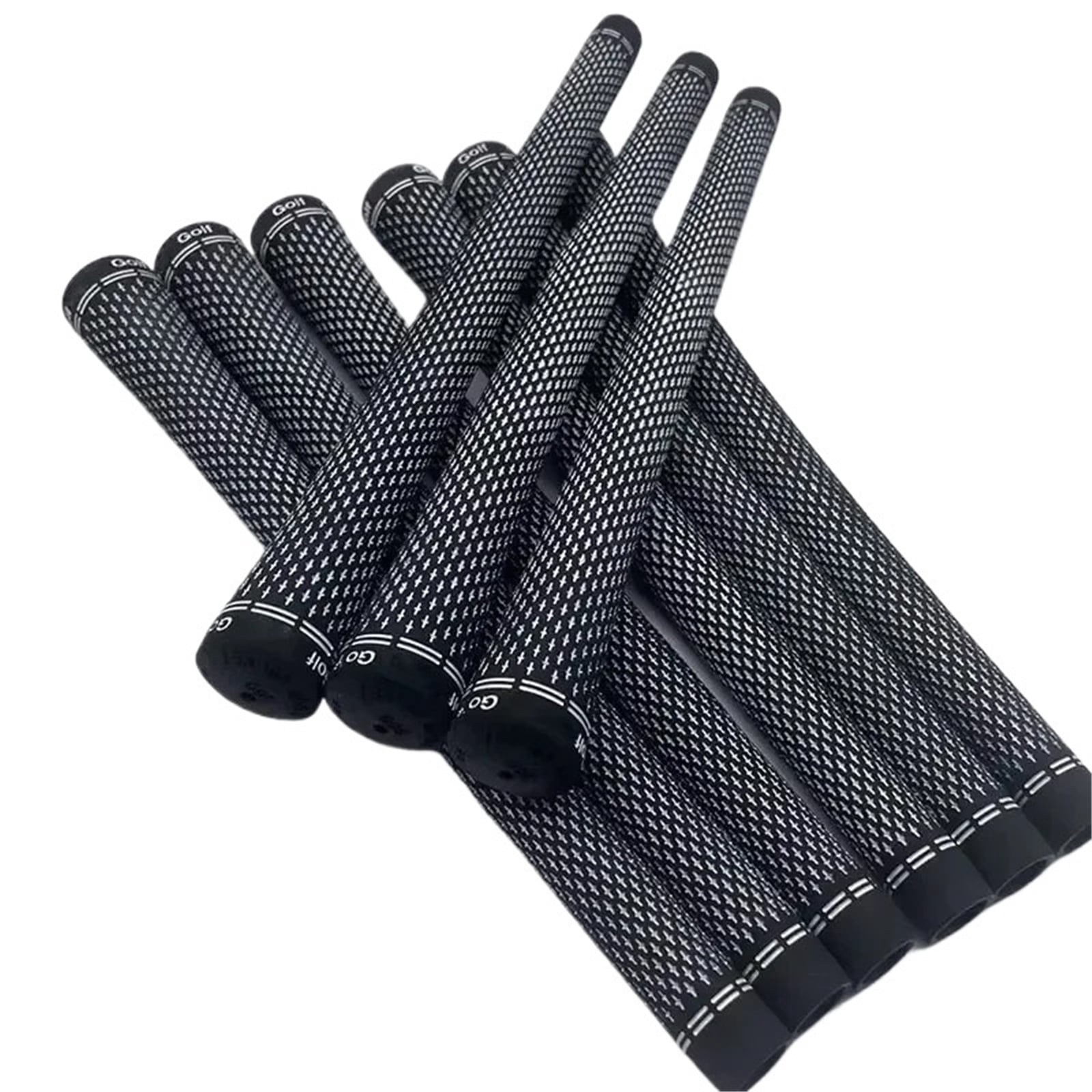 FL 13Pcs Tour 360 Classic Golf Grip Cross Pattern Rubber Golf Club ...