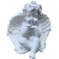 thumbnail image 1 of FL Adorable Cherub Angel Figurine Angel Statue - Indoor Outdoor Patio Lawn Garden Sculpture, 1 of 6