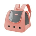 thumbnail image 1 of FL Breathable Pet Cat Carrier Backpack Foldable Pet Carrier Transport Travel Bag Portable Creative for Cats Dogs, 1 of 4