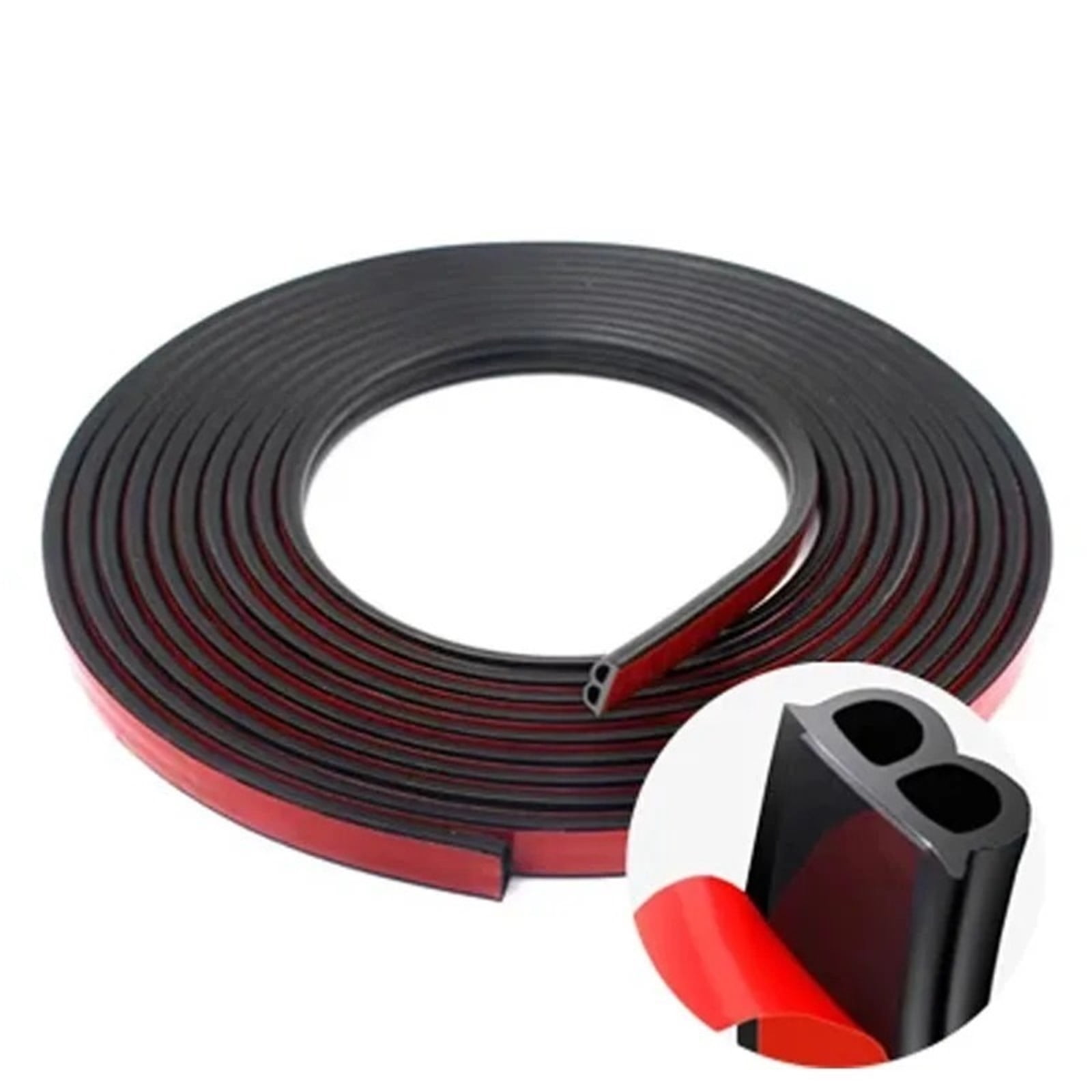 FL Car Door Seal Strips Sticker Weatherstrip Rubber B Shape Door Seals ...