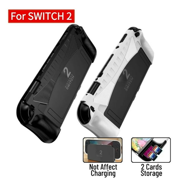 FL Case For Switch 2 Upgraded Protective Cover Ergonomic Comfort TPU Grip Shell Case For NS 2
