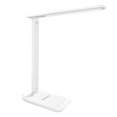 thumbnail image 1 of FL LED Desk Lamp Dimmable Table Lamp Reading Lamp with USB Charging Port, 5 Lighting Modes, Sensitive Control, 30/60 Minutes Timer (White, First-Generation), 1 of 7