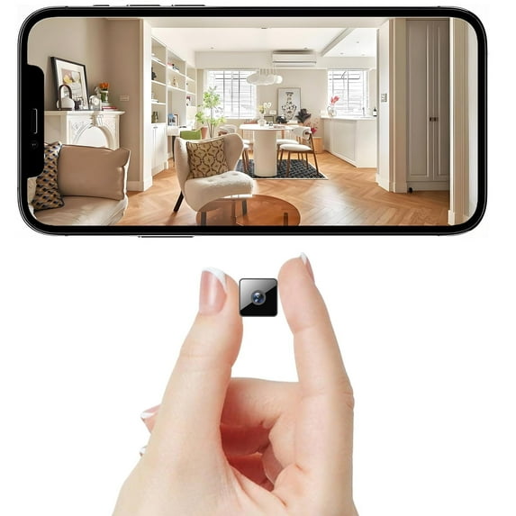 FL Mini Wireless Security Camera, Small 1080P HD Magnetic Home WiFi Micro Camera Nanny Cam