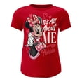 thumbnail image 1 of FL Minnie Self Love Disney Youth Girls Tee Shirt, 1 of 4