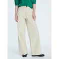 thumbnail image 1 of Free Assembly Women's and Women's Plus Patch Pocket Wide Leg Pants, 30”, 32” and 34” Inseam, Sizes XS-4X, 1 of 5
