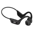 thumbnail image 1 of FL Sports Headphones Bone Conduction Earphones Wireless Bluetooth 5.2 Waterproof Noise Reduction Headsets Mic MP3 Support SD Card, 1 of 4
