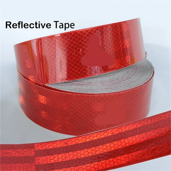 FL Waterproof Retro Reflective Conspicuous Tape Red Safety Warning Reflective Sheet Is Commonly Used At Construction Sites