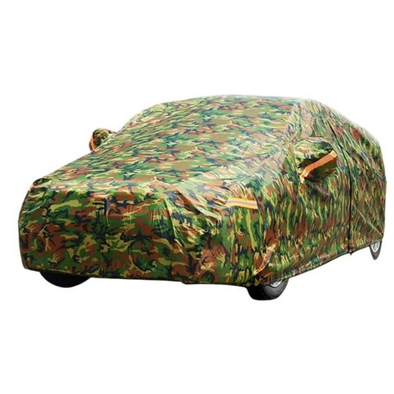 FL Waterproof camouflage car covers outdoor sun protection cover compatible with KIA