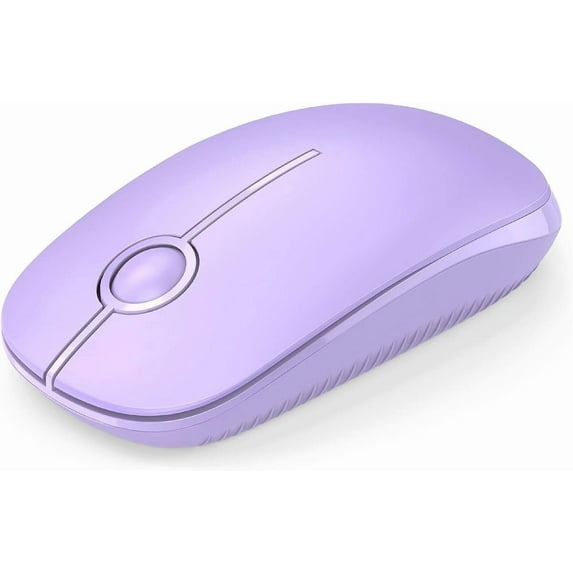 FL Wireless Mouse - 2.4G Slim Portable Computer Mouse with Nano Receiver, Less Noise Mobile Optical Mice for Notebook, PC, Laptop, Desktop