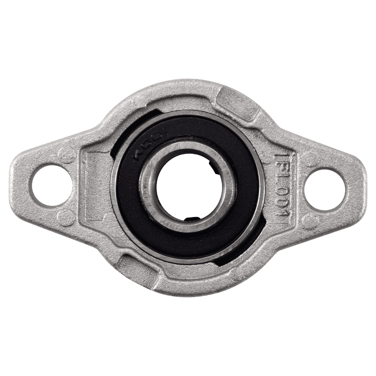 5 Cuscinetti A Flangia FL001 In Lega Di Zinco - Diametro 12mm Per Macchine Alimentari