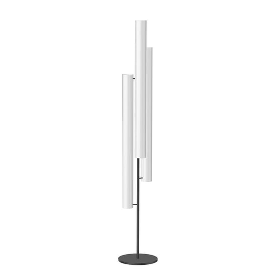FL70355-BK-Kuzco Lighting-Gramercy - 40W LED Floor Lamp-70.13 Inches Tall and 9 Inches Wide