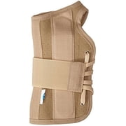 FLA Orthopedics Soft Fit Suede Wrist Brace Right X-Small Beige