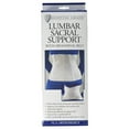 thumbnail image 1 of FLA Orthopedics Standard White Back Support Adult Size 12+ Adult User 31-2083LSTD, 1 of 3