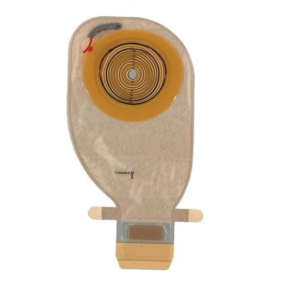 AssuraInspire Ostomy Pouch Drainable 12 to 75 mm Stoma 11.25"L 1pc System Opaque 13870, 10 Ct