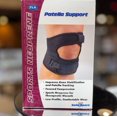 thumbnail image 1 of FLA Safe-T-Sports Neoprene Patella Support Black Small - Patella Tracking, 1 of 2