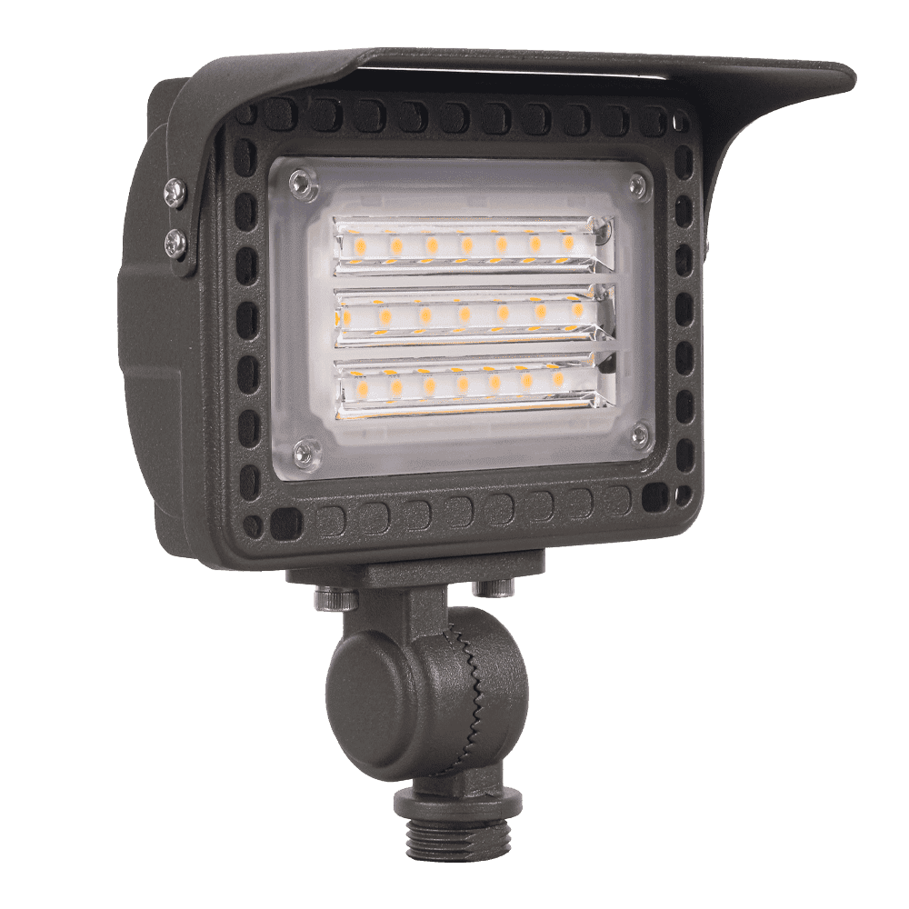 Bronze 12W LED Low Voltage Outdoor Flood Light