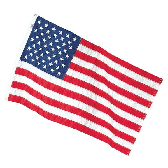 Valley Forge Outdoor Flag Nylon US Flag - Striped, Stars - 3' x 5', Multicolor  Residential Use, Standard Application