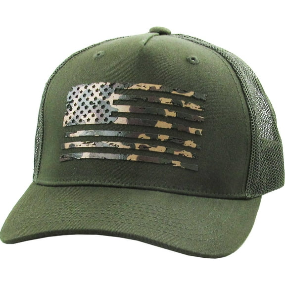 FLAG UV PRINT MESH BACK BALLCAP 001
