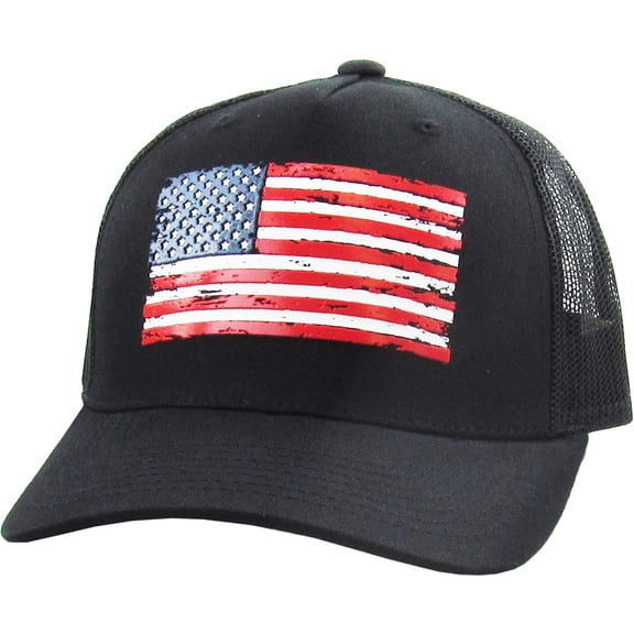 FLAG UV PRINT MESH BACK BALLCAP 001