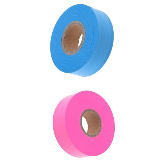 FLAGGING TAPE FLUORESCENT HIGH-VISIBILITY