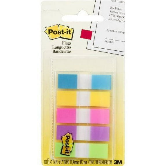 FLAGS,POSTIT,TOGO"5CLRASST"