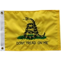 FLAGWIN Dont Tread on Me Flag 16x24 embroidery Double Sided Gadsden Flag with 2 Grommets