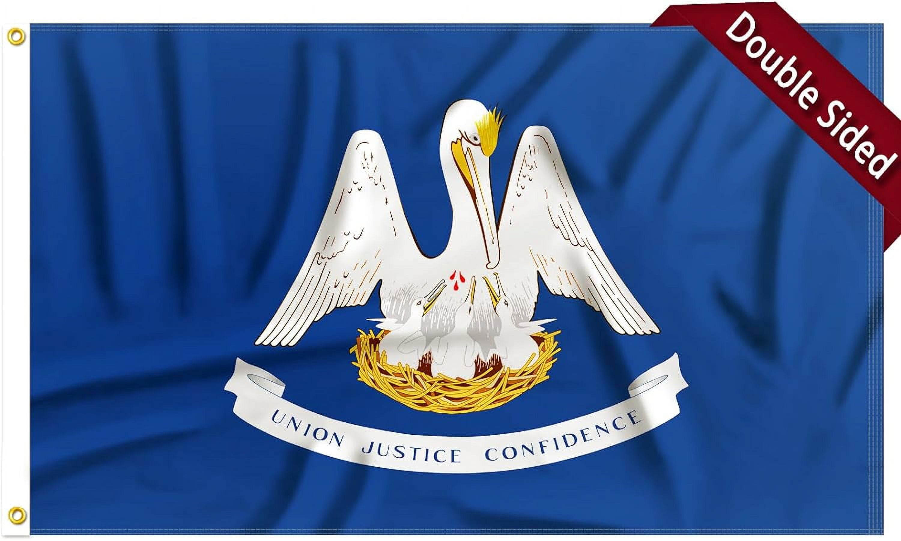 Louisiana State Flag 3' x 5' Nylon Outdoor Banner