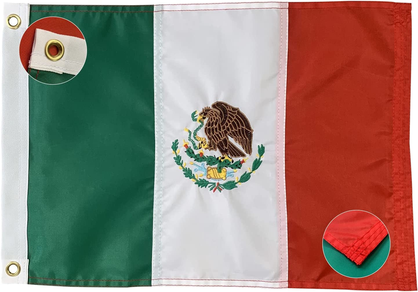 FLAGWIN Mexico Flag 4x6 Outdoor, Heavy Duty Mexican National Flags ...