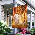 thumbnail image 1 of FLAGWIX American Flag - Jesus Flag Jesus American Sunset DDH2893Fv4 - House Flag (29.5" x 39.5"), 1 of 4