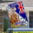 thumbnail image 1 of FLAGWIX American Flag - Kangaroo Australia Flag Happy Australia Day MLH2110F - House Flag (29.5" x 39.5"), 1 of 4